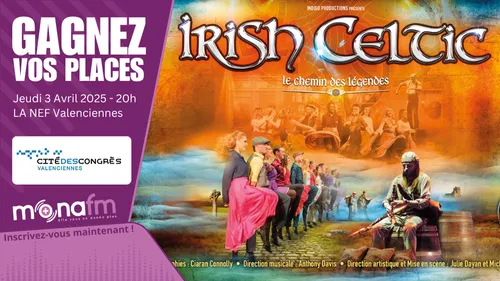 Fini! Gagnez vos places pour Irish Celtic 