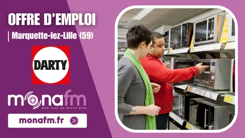 Darty à Marquette-lez-Lille recrute un vendeur électroménager [H/F]...