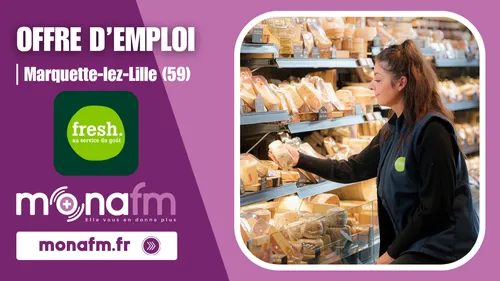 L’enseigne fresh. à Marquette-lez-Lille recrute un vendeur [H/F] en...