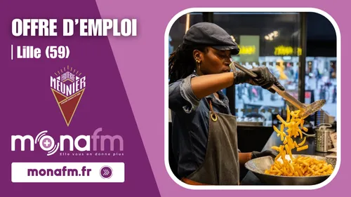 Friterie Meunier à Lille recrute des employés polyvalents de...