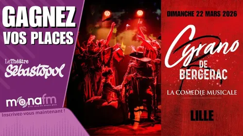 Gagnez vos places pour la comédie musicale "Cyrano de Bergerac"