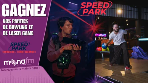 Gagnez vos parties de Bowling et de Laser Game pour 4 chez Speed...