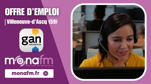 Gan Assurances à Villeneuve-d'Ascq recrute un conseiller...