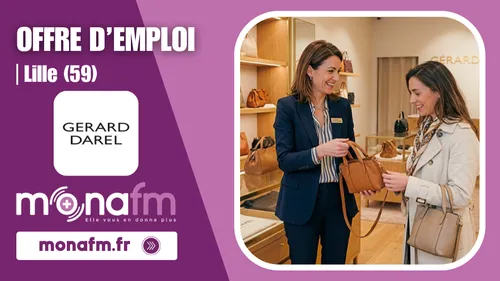 Gerard Darel à Lille recrute un(e) conseiller(ère) de vente en CDI
