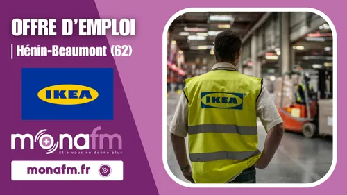 IKEA à Hénin-Beaumont recrute un(e) employé(e) logistique en CDI