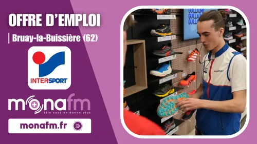 Intersport à Bruay-la-Buissière recrute un vendeur "chaussures"...