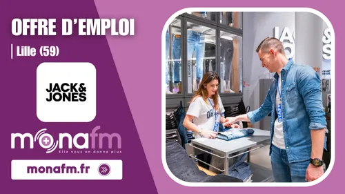 Jack & Jones à Lille recrute un(e) vendeur(se) prêt-à-porter en CDI