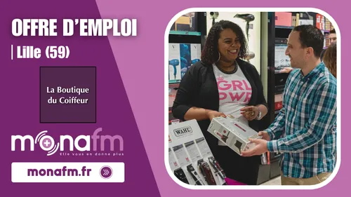 La Boutique du Coiffeur à Lille recrute un conseiller de vente...