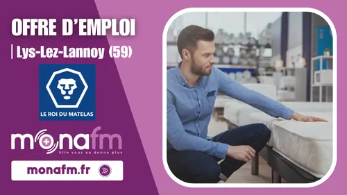 Le Roi du Matelas à Lys-lez-Lannoy recrute un vendeur [H/F] en CDI