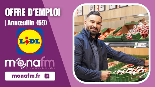 Lidl à Annœullin recrute un équipier polyvalent [H/F] en CDI