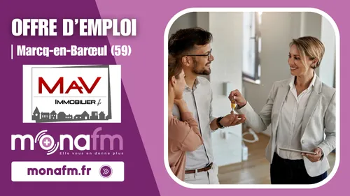 Mavimmobilier à Marcq-en-Barœul recrute un conseiller location...