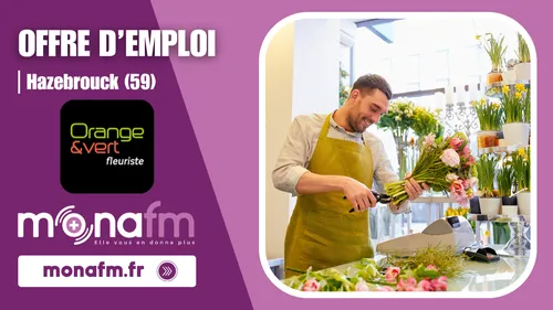 Orange & Vert à Hazebrouck recrute un(e) fleuriste en CDI