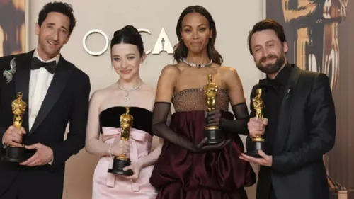 Oscars : le succès du film Anora, qui remporte 5 statuettes 