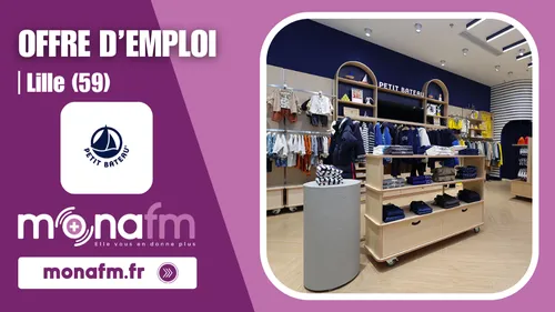 Le magasin Petit Bateau à Lille recrute un(e) vendeur(se) en CDI