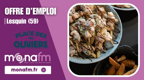 Le restaurant Place des Oliviers à Lesquin recrute un cuisinier...