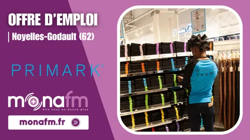 Primark à Noyelles-Godault recrute des employés polyvalents [H/F]...