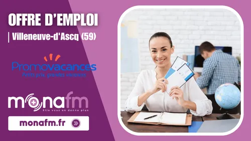Promovacances à Villeneuve-d'Ascq recrute un conseiller voyages...