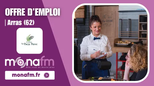 Le restaurant La Passe Pierre à Arras recrute un serveur polyvalent...