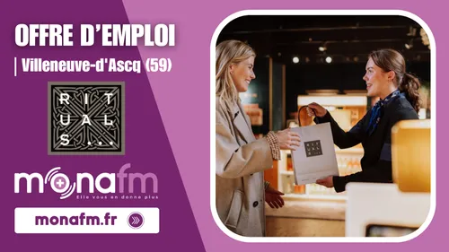 La boutique Rituals à Villeneuve-d'Ascq recrute un(e) conseiller(e)...
