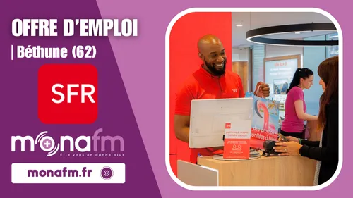 SFR à Béthune recrute un conseiller commercial [H/F] en CDD