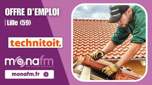 Technitoit à Lille recrute un couvreur [H/F] en CDI