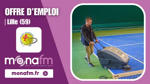 Le Tennis Club Lillois Lille Métropole recrute un agent d'entretien...