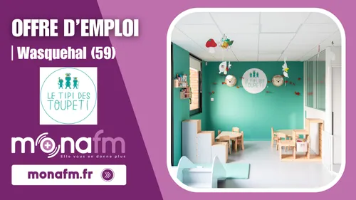 Le Tipi des Toupeti à Wasquehal recrute un(e) animateur(trice)...