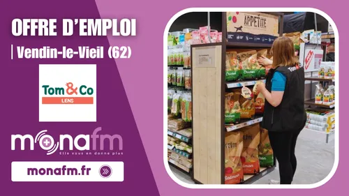 Tom&Co à Vendin-le-Vieil recrute un(e) conseiller(ère) de vente en CDI