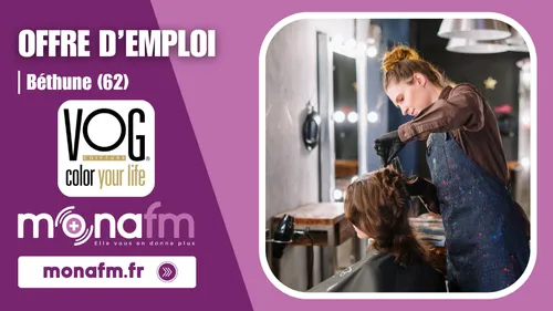 Vog Coiffure à Béthune recrute un(e) coiffeur(se) en CDI