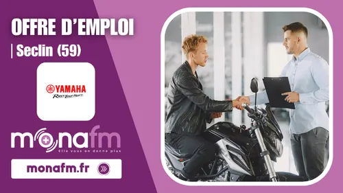 La concession Yamaha à Seclin recrute un conseiller de vente moto...