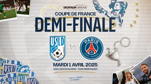 Football : Dunkerque va tenter l'exploit ce soir, face au PSG