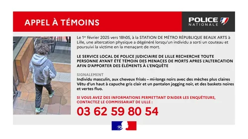 Altercation dans le métro lillois : un appel à témoins est lancé 