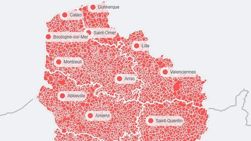 La qualité de l'air est mauvaise aujourd'hui, dans le Nord et le...