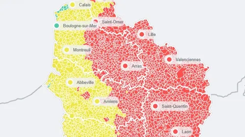 La qualité de l'air est dégradée à mauvaise aujourd'hui dans le...