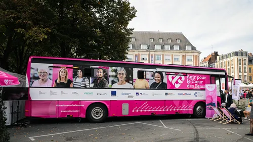 Le Bus du Cœur des femmes est à Lille en ce début de semaine !