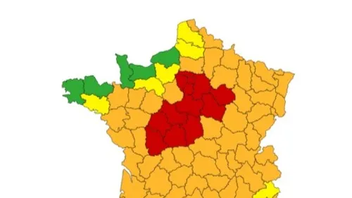 Canicule : le Nord toujours en vigilance orange, et la journée la...