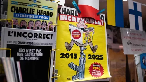 Les 10 ans, aujourd'hui, de l'attentat de Charlie Hebdo 