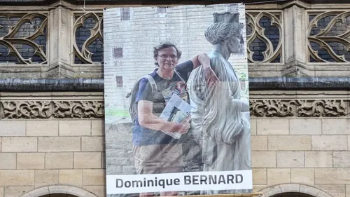 Un hommage sera rendu à Dominique Bernard tout à l'heure à Arras 