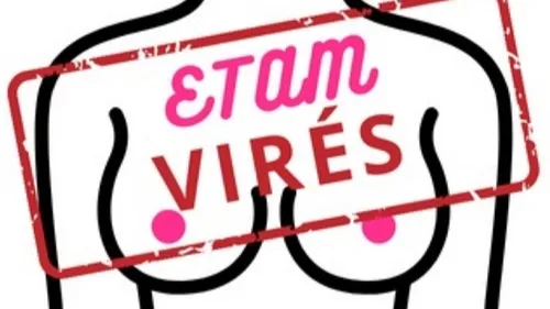 La mobilisation hier, des salariées du Tech Center d'Etam de Marcq...