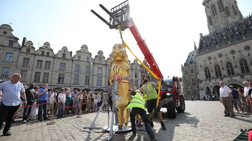 Opération spectaculaire hier à Arras ! 