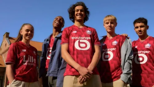 Le LOSC dévoile son nouveau maillot !