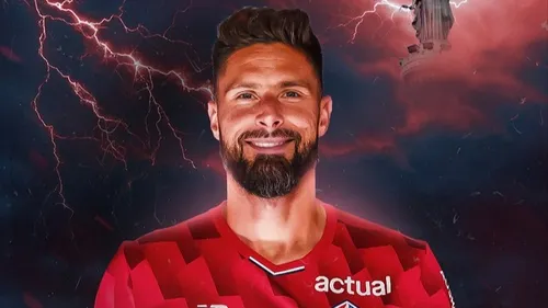 C'est officiel ! Olivier Giroud est lillois ! 
