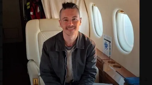 Le français, Olivier Grondeau, détenu en Iran depuis 2022, est...