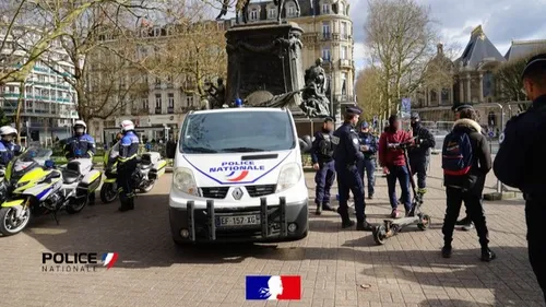 Vaste opération de contrôles des 2 roues à Lille 