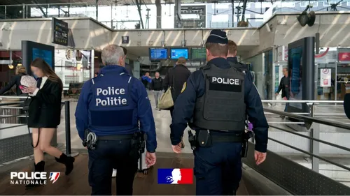 Nouvelle opération de coopération entre les polices belge et...