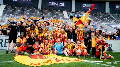 Foot féminin : le RC Lens jouera en Première Ligue, la saison...