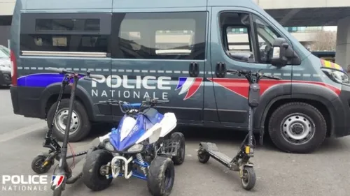 Une opération de sécurité routière menée récemment par la police à...