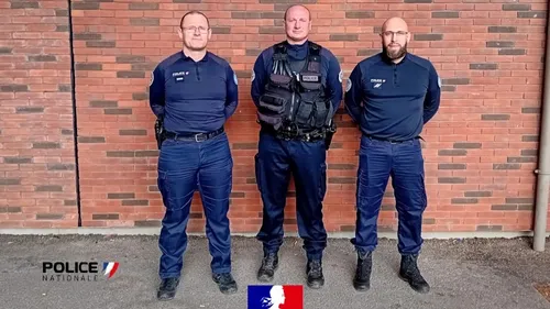 3 policiers sauvent un paramotoriste dans le Nord 