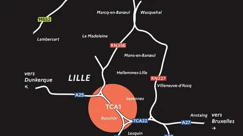 Attention ! Les travaux sur l'A1 débutent aujourd'hui. 