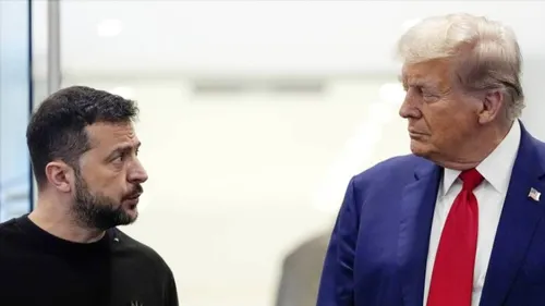 Donald Trump affirme que Volodimir Zelenski est prêt à négocier...